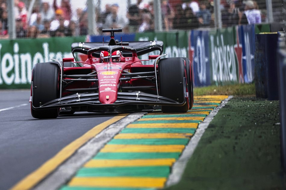 Charles Leclerc fastest in FP2: Australian GP - INDIA in F1