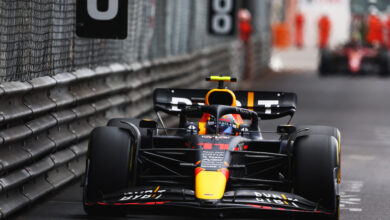 Photo of Monaco GP: Perez survives multiple difficulties to win from Sainz