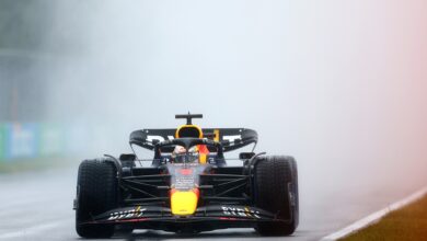 Photo of Canadian GP: Verstappen takes pole in damp conditions from Alonso