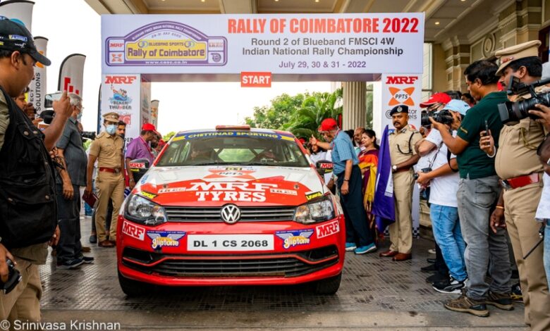 Photo of Rally of Coimbatore flagged off: Blueband Sports INRC Round 2