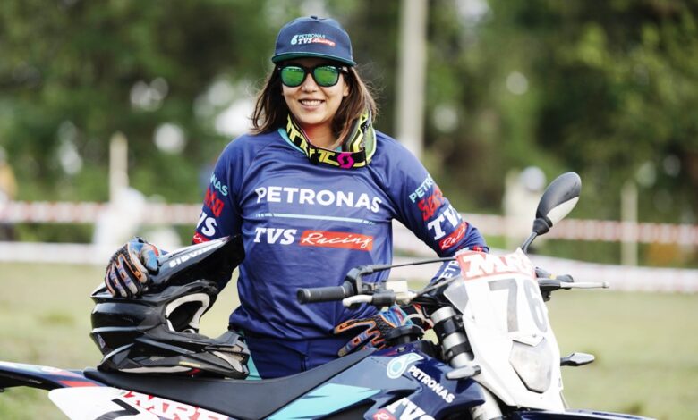 Photo of Petronas TVS Racing talent Aishwarya Pissay, eyes her 6th straight National title