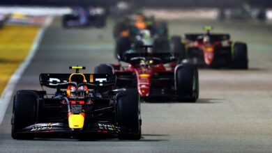 Photo of Singapore GP: Perez wins tricky race but is under investigation