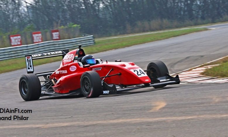 Photo of Sohil Shah takes pole position: Car Racing Nationals