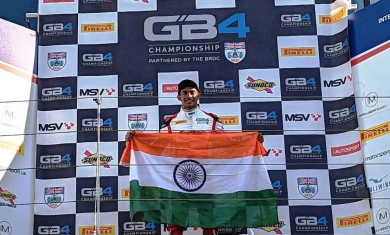 Photo of JK Tyre-backed Ruhaan Alva grabs a superb 2nd: GB4 Championship