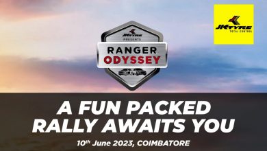 Photo of JK Tyre to launch TSD Ranger Odyssey at Coimbatore on June 10