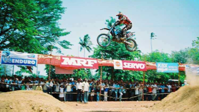 Photo of Vijaykumar bags double in top class; TVS Racing Sweeps MRF National Supercross