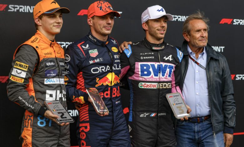 Photo of Max Verstappen storms to sprint victory at Spa