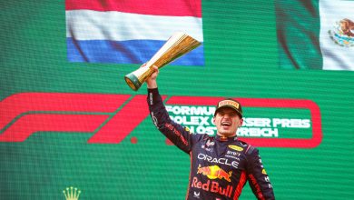 Photo of Max Verstappen wins Austrian GP ahead of Leclerc and Perez