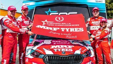 Photo of Team MRF Tyres crowned European champions again