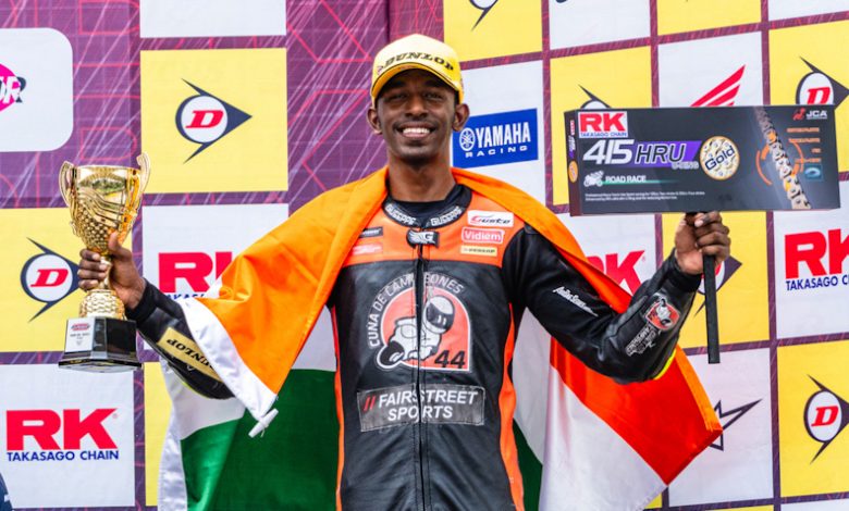 Photo of Double podium for Geoffrey Emmanuel at Malaysian SBK