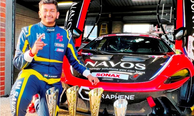 Sai Sanjay Makes Spectacular Debut in the UK GT4 Arena - INDIA in F1