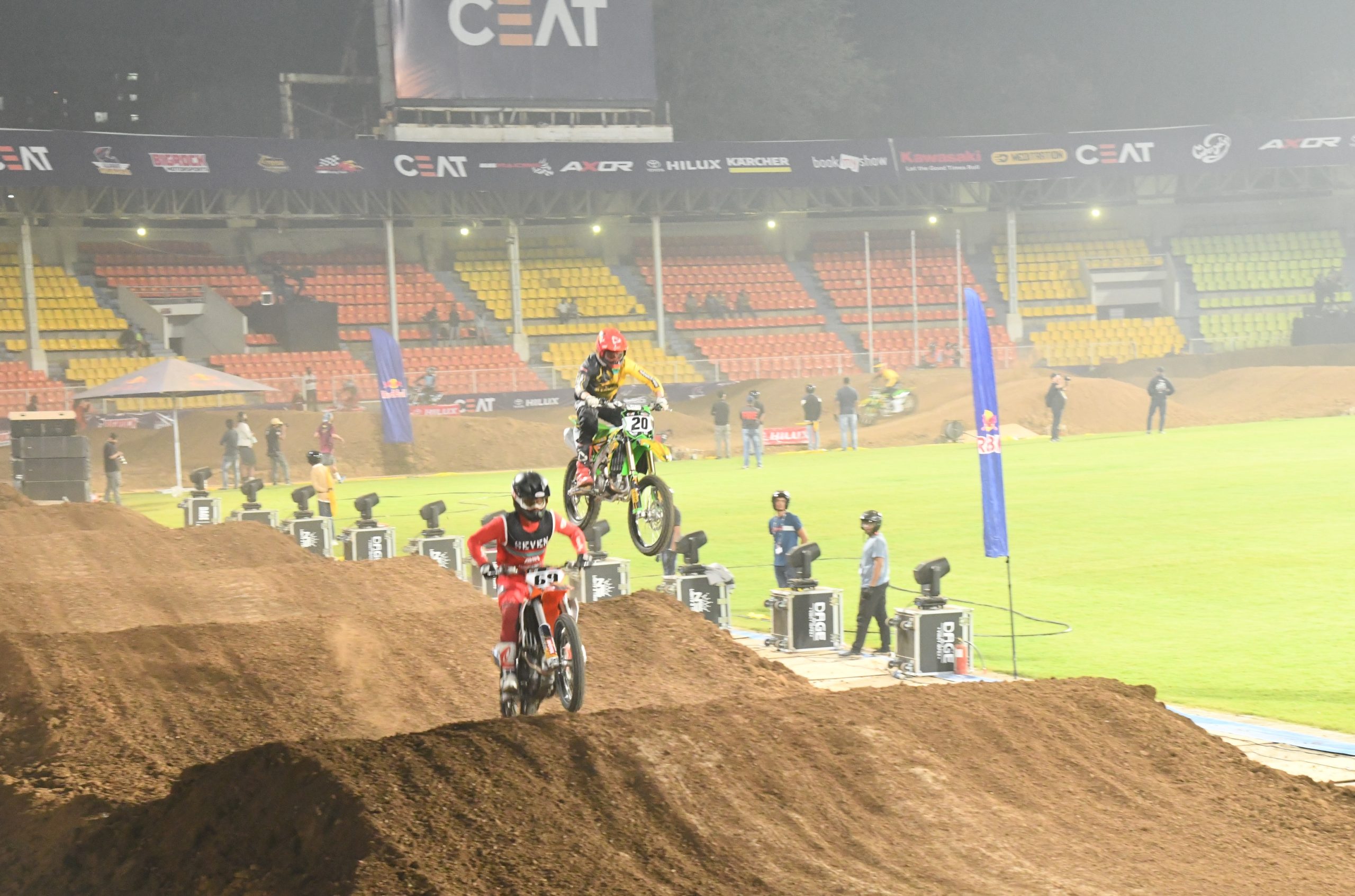 CEAT Indian Supercross League makes historic debut at Pune INDIA in F1