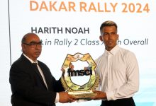 Photo of Harith Noah gets fmsci special Motorsports athlete award for his Dakar exploits