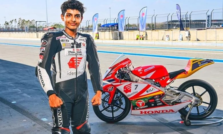 Photo of Raheesh Khatri to race in British Talent Cup