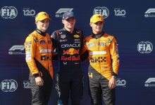 Photo of Verstappen bounces back to take pole ahead of McLarens