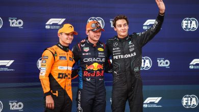 Photo of Max Verstappen takes pole, less than half a second ahead of Lando Norris: F1