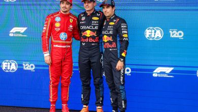 Photo of Max Verstappen takes pole in wet conditions at Spa: F1