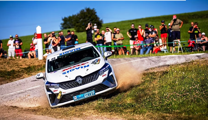 Photo of Sidvin supported Pragathi Gowda gets a podium in her class at Rallye des Vallees