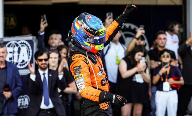 Photo of Oscar Piastri takes second career win as McLaren moves to top of team table