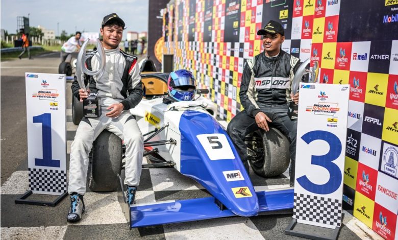 Photo of Jaden Pariat takes brilliant win in Indian F4; Abhay Mohan takes creditable 3rd