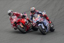 Photo of Bagnaia capitalises as Acosta slides out and Bastianini duels Marquez at Motegi