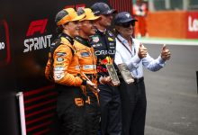 Photo of Lando Norris handed Sprint win by Oscar Piastri; Verstappen third