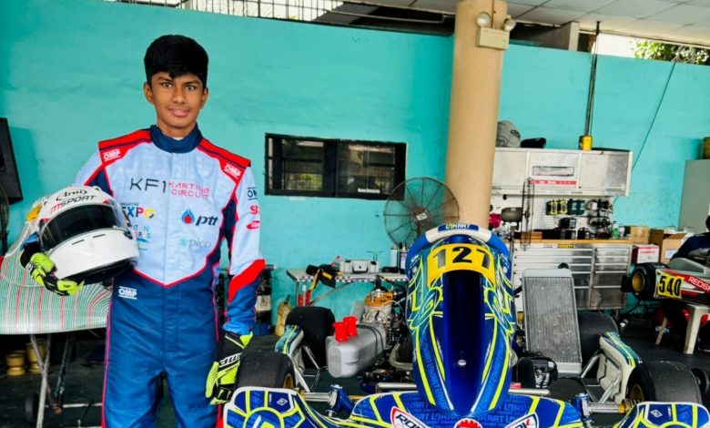 Photo of Eshanth Vengatesan wins third place in ROK Cup Round 1 finals at Singapore