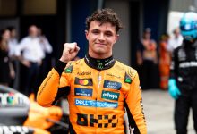 Photo of Lando Norris on pole as McLaren lock out front row: Aussie Grand Prix