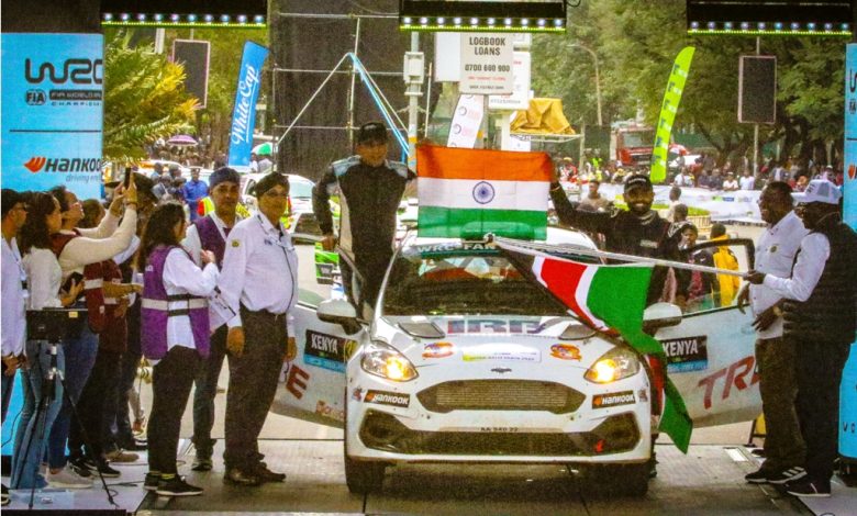 Photo of Naveen Pulligilla and Musa Sherif make history as the first “all-Indian pair” to drive WRC